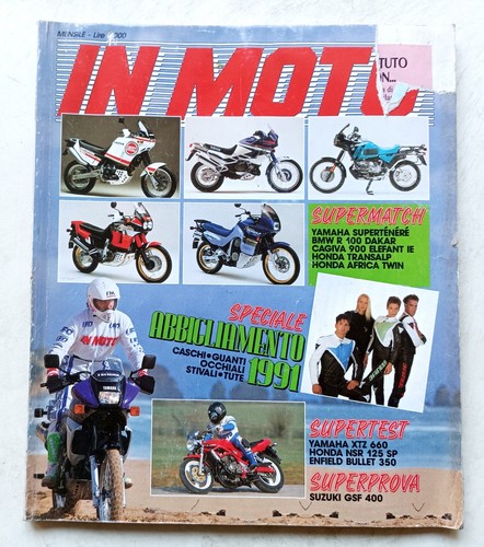 Rivista moto yahama - rivista, in