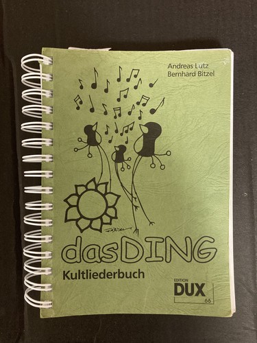 Das ding kultliederbuch - ding,