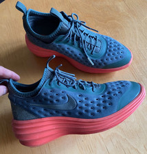 NIKE lunar ELITE grau-orange 38,5 UK5  24,5cm Keilabs. 631376-308 sky hi slip-on