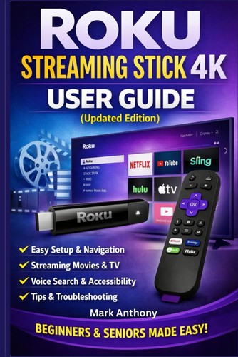 Roku streaming stick user - streaming, (4k)