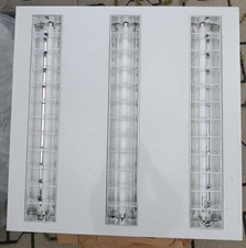 Einbau STECO Deckenleuchte 3x 14W mit Neon Leuchtmittel