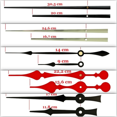 Quarz uhrwerk wanduhr - quarz-uhrwerk, lange