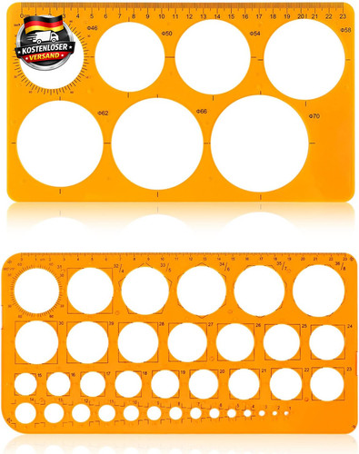 Kreisschablone 2er set für - set,