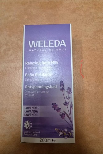 Weleda bath milk - bath, lavendel