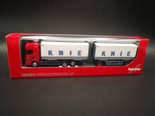 Herpa Scania TL 96 "Knie" Wechselpritsche Hängerzug *Vi1000-3-5000