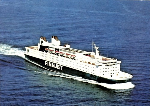 Fährschiff finnjet linie - ak,