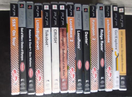 Sony psp spiele set - psp,