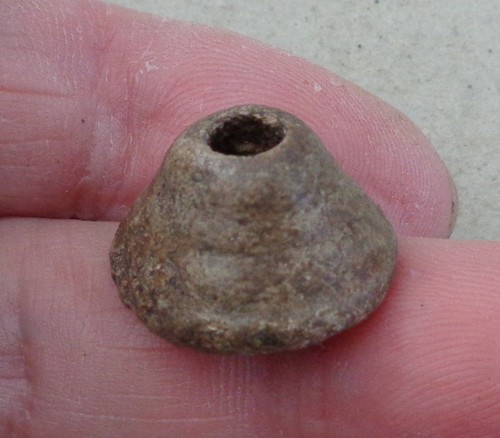 Mittelalterlicher spinnwirtel - mittelalterlicher,