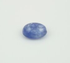 Natürlicher Saphir Cabochon ~4,18ct 7,9mm x 4,5mm Top Ceylon Blau Transparent