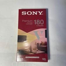 Sony Premium E180VI VHS Video-Kassetten