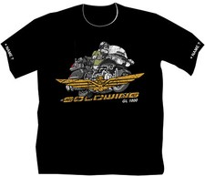 T Shirt Bikershirt Goldwing 1500 1800 Motiv Motorrad Treffen Club Bikertreffen