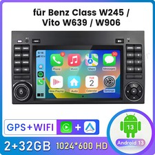 Carplay Autoradio Für Mercedes Benz B A Klasse W245 W169 Sprinter W906 GPS Navi