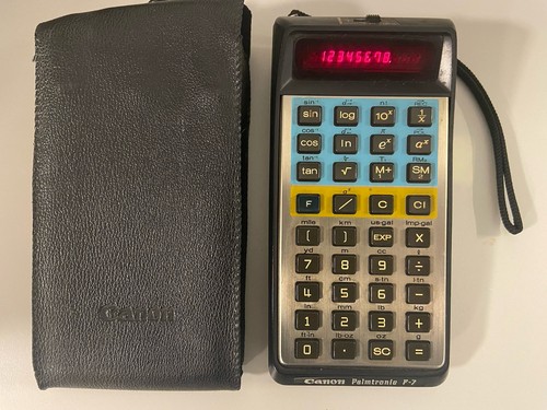 Canon palmtronic 7 - palmtronic, f-7