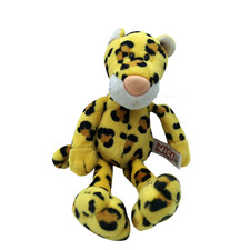 NICI Leopard Gepard Katze Plüsch Beanie Kuscheltier Stofftier Schlenker ca 25cm