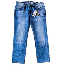 CAMP DAVID Herren Jeans Hose NICOR611 Regular Gr W38/L32 Mid Blue Stretch NEU
