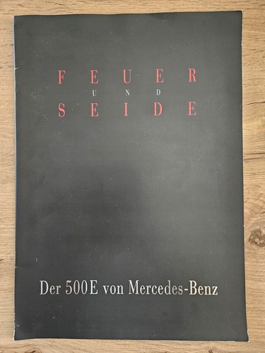 Mercedes 500e w124 prospekt - mercedes,