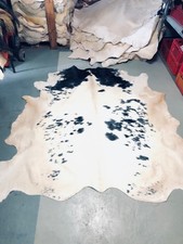 RINDERFELL,BULLENFELL,KALBFELL,CHROMFREI,DIREKT AUS GERBEREI,SCHWARZ-WEISS,TOP!!