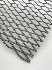 Stahl blank Streckgitter MW