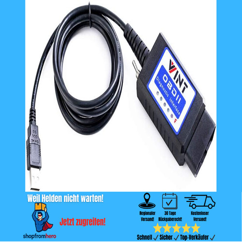 Obd2 diagnosegerät elm327 usb - diagnosegerät,