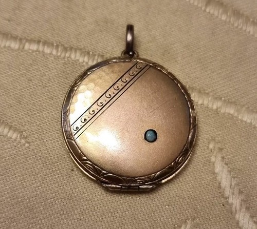 Jugendstil anhänger medaillon - jugendstil,