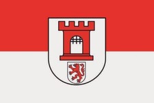 Aufkleber Köln OT Porz Flagge Fahne 8 x 5 cm Autoaufkleber Sticker