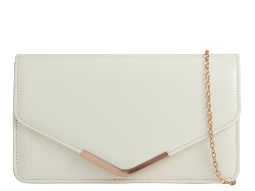 Damen lack umschlag clutch - damen,