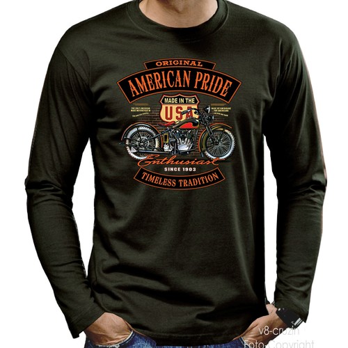 Biker shirt oldtimer - biker,
