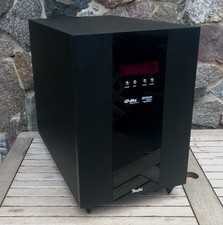 Teufel L 2200/6 SW+R Downfire Subwoofer aktiv 300W Verstärker LT2 DTS DEFEKT