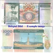BURUNDI 1000 Francs 2009  Unc