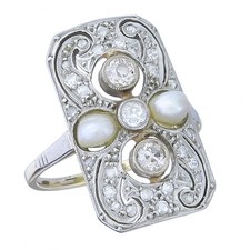 Ring 585`er Gold und Platin