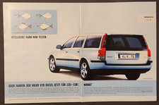 15. Volvo V70 Diesel Kombi Werbeanzeige Werbung Reklame 2003