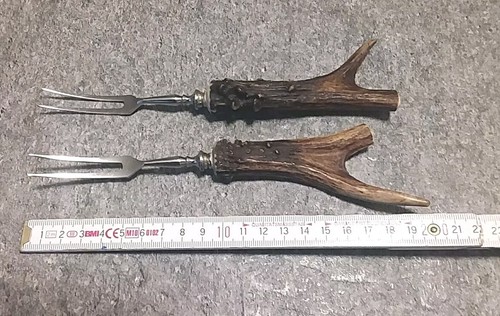 Jagdbesteck hirschhorngriffe - jagdbesteck,