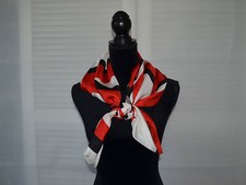 Seidentuch, Foulard, reinseidener Twill, 90x90 cm, handrollierter Saum