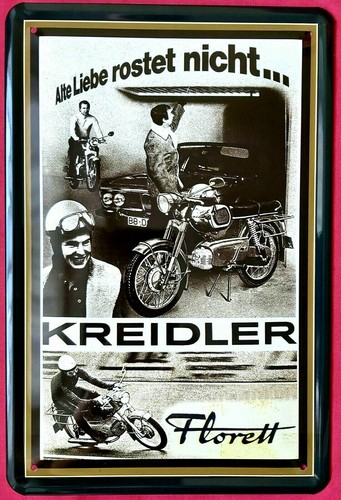 Blechschild 20x30 kreidler - blechschild,
