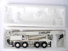 Teleskop Autokran Mobilkran Crane Krupp KMK 4070 weiß, Conrad 2080 1:50 boxed B