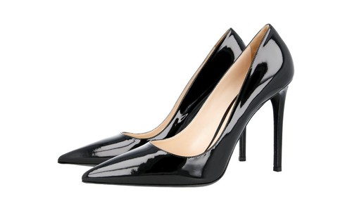 Prada lackleder high heels - high,