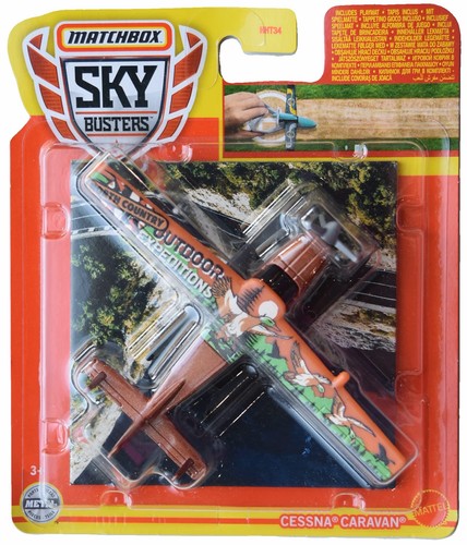 Matchbox cessna caravan sky - matchbox,