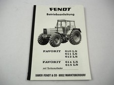 Fendt Favorit 610 611 612 614