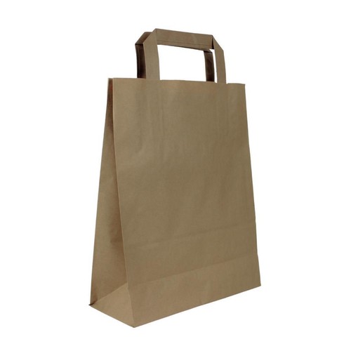 Papiertragetasche braun - papiertragetasche,