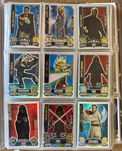 Topps star wars force attax - wars,