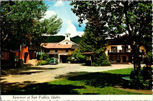 Sun valley postcard - sun,