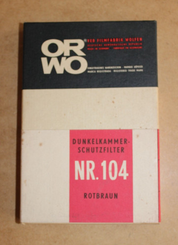 Orwo dunkelkammer schutzfilter - orwo, dunkelkammer-schutzfilter