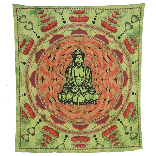 Wandbehang dekotuch buddha - wandbehang,