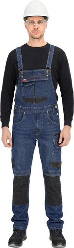 Denim stretch jeans latzhose - denim, jeans-latzhose