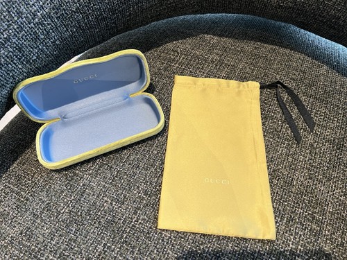 Gucci brillenetui samt - brillenetui,