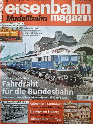 Eisenbahn modellbahn magazin - eisenbahn,