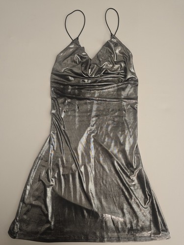 Divided kleid silberkleie - h&m,