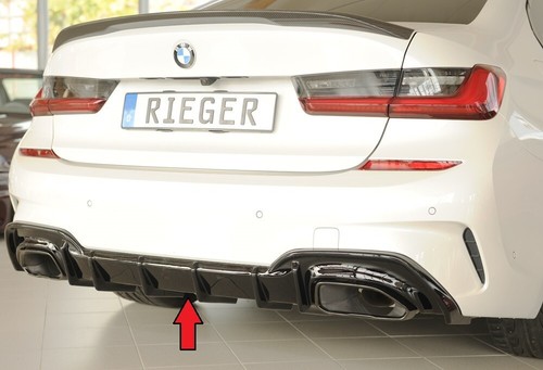 Rieger heckeinsatz diffusor - heckeinsatz,