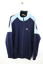 PUMA Vintage Herren Trainingsjacke Gr. XL track jacket Blau MT6
