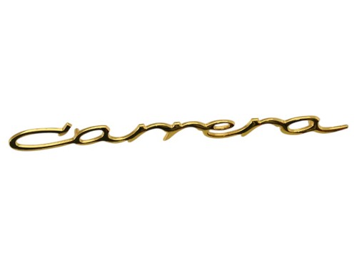 Carrera schriftzug gold - schriftzug,
